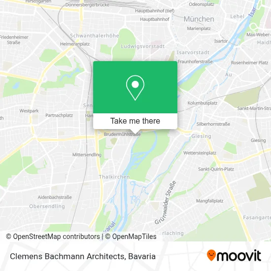 Clemens Bachmann Architects map