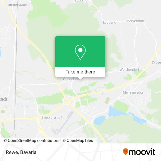 Rewe map