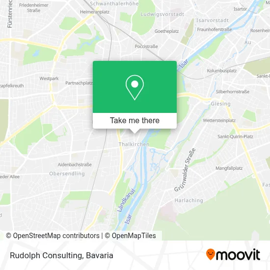 Rudolph Consulting map
