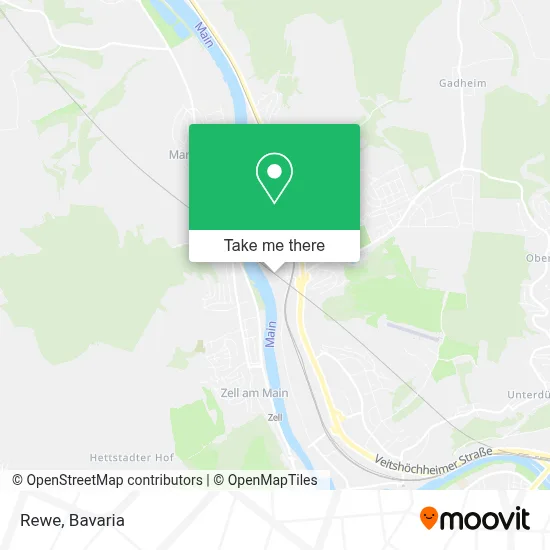 Rewe map
