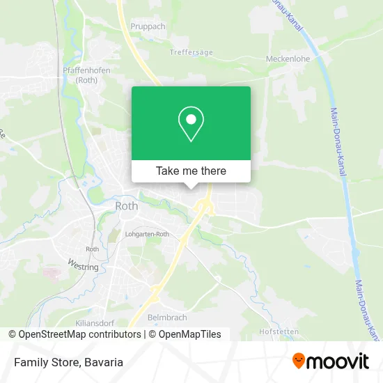 Family Store map
