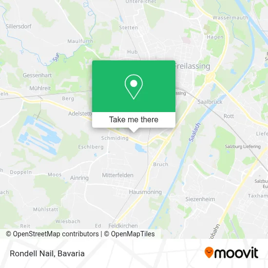 Rondell Nail map