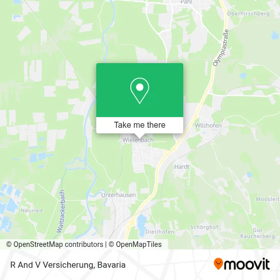 R And V Versicherung map