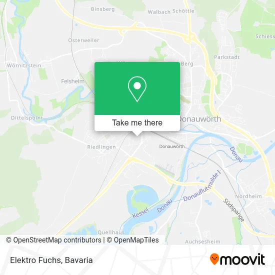 Elektro Fuchs map