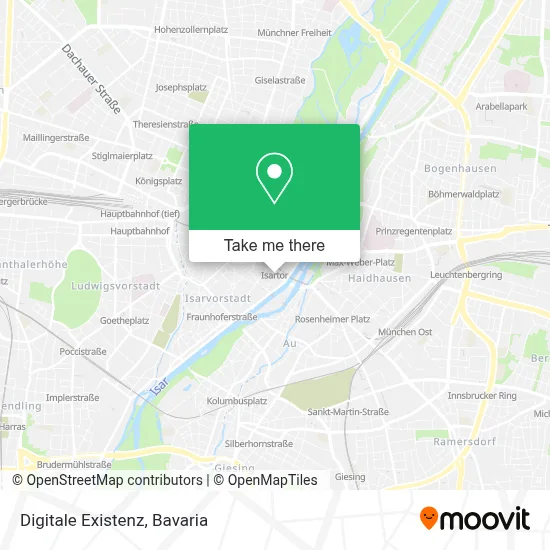 Digitale Existenz map