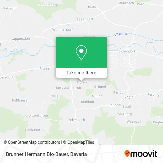 Brunner Hermann Bio-Bauer map