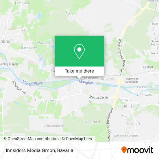 Innsiders Media Gmbh map