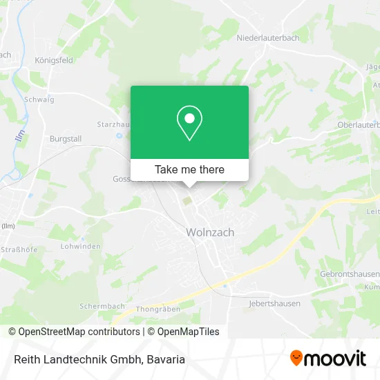 Reith Landtechnik Gmbh map