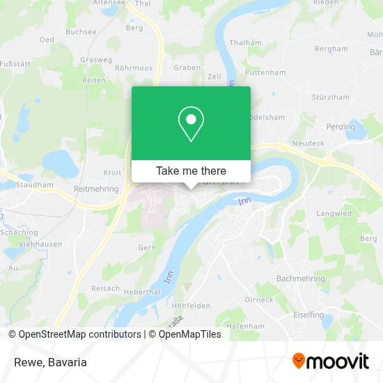 Rewe map