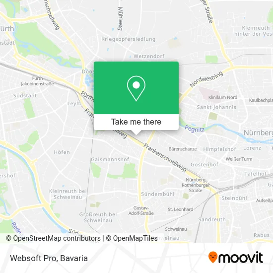 Websoft Pro map