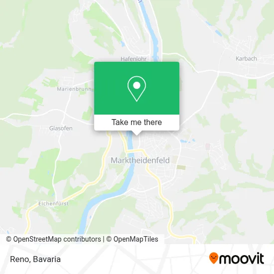 Reno map