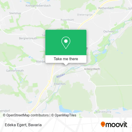 Edeka Egert map