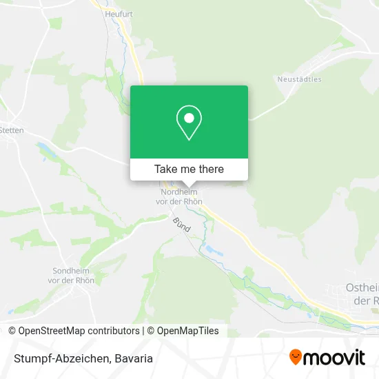 Stumpf-Abzeichen map