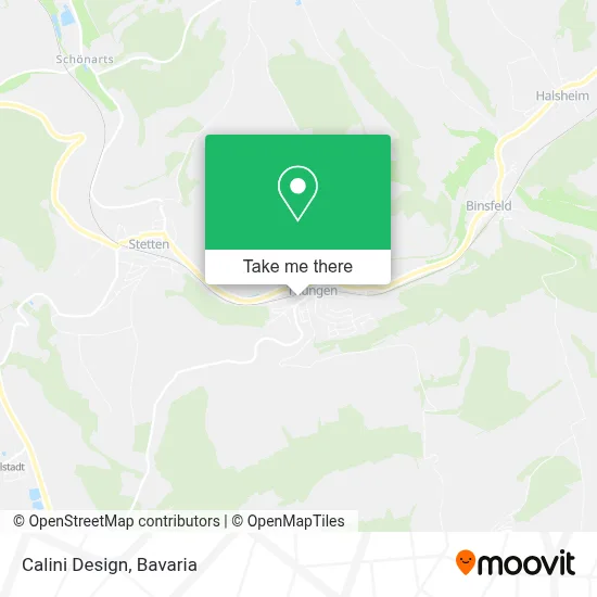 Calini Design map