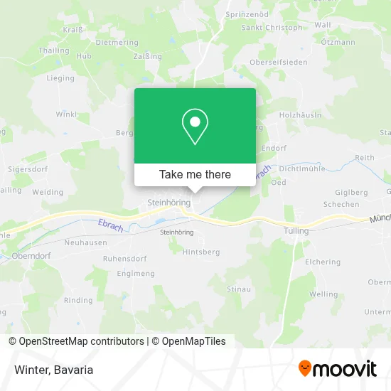 Winter map