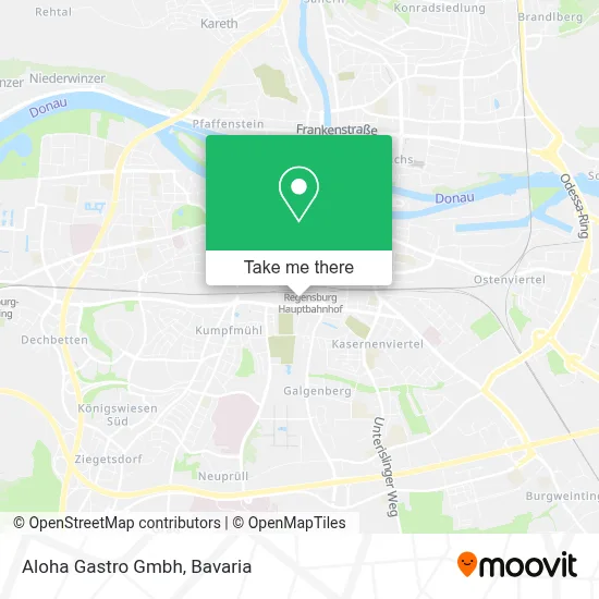Aloha Gastro Gmbh map