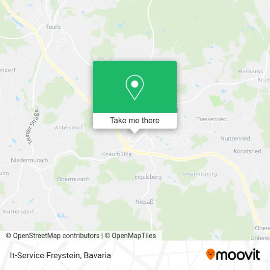 It-Service Freystein map