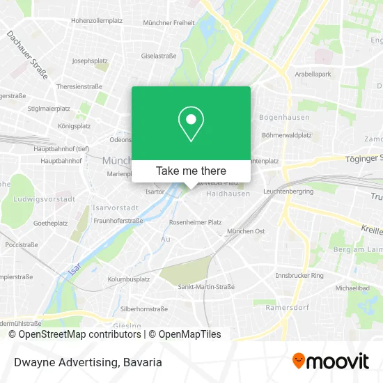 Dwayne Advertising map