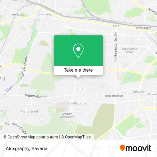 Alexgraphy map