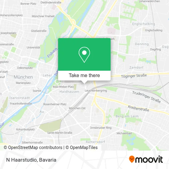 N Haarstudio map