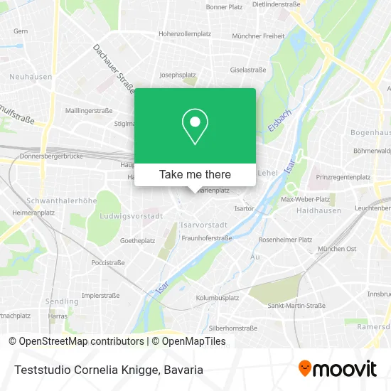 Teststudio Cornelia Knigge map