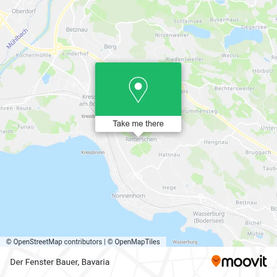 Der Fenster Bauer map