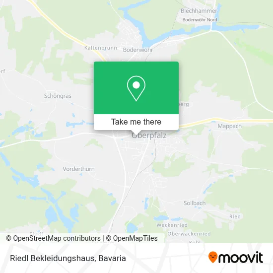 Riedl Bekleidungshaus map