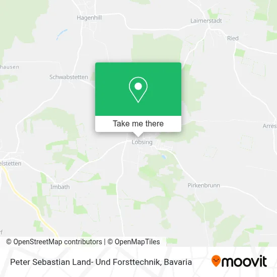 Peter Sebastian Land- Und Forsttechnik map