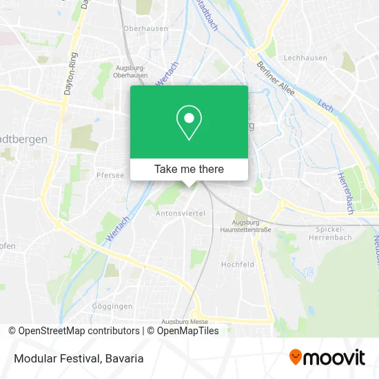 Modular Festival map
