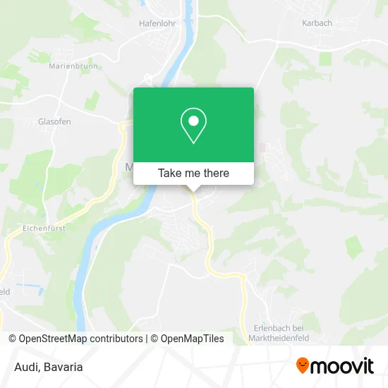 Audi map