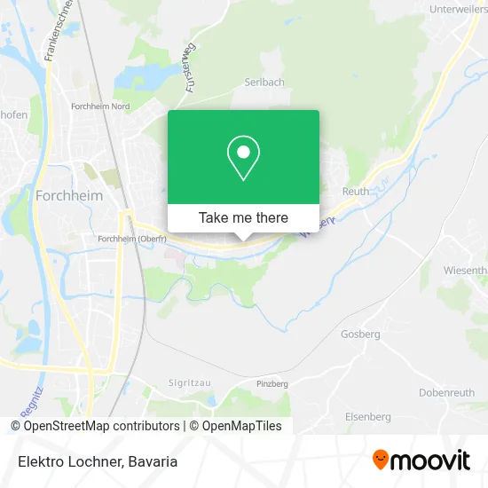 Elektro Lochner map