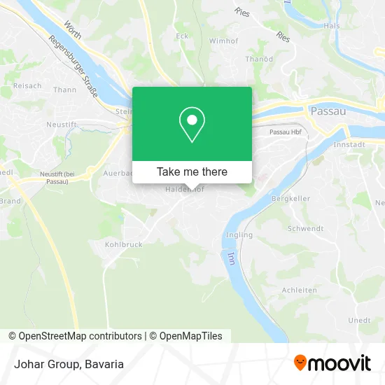 Johar Group map