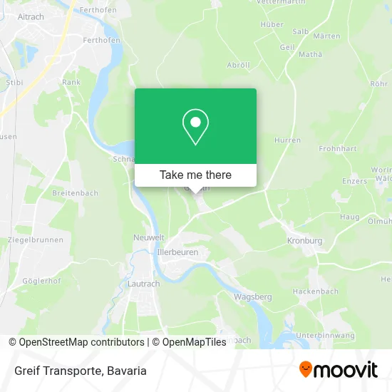 Greif Transporte map