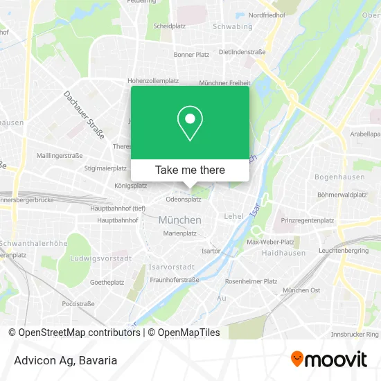 Advicon Ag map