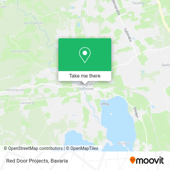 Red Door Projects map