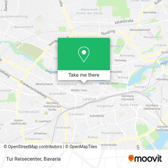 Tui Reisecenter map