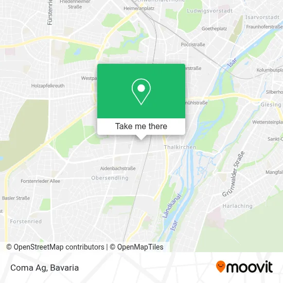 Coma Ag map