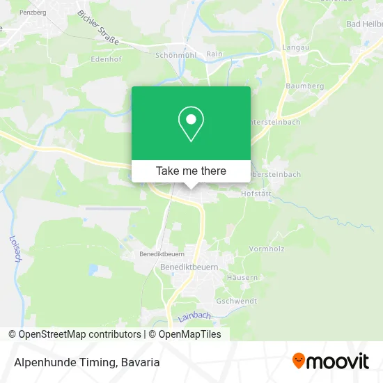 Alpenhunde Timing map
