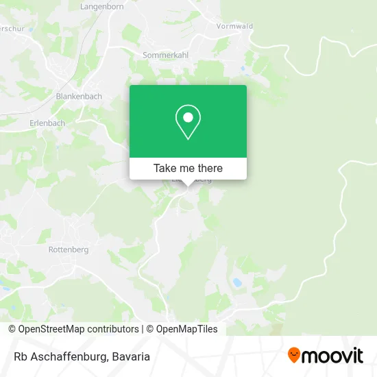 Rb Aschaffenburg map