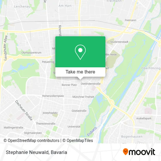 Stephanie Neuwald map
