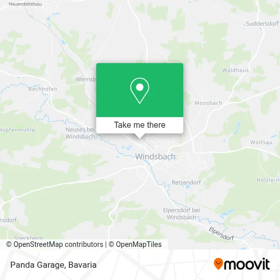 Panda Garage map