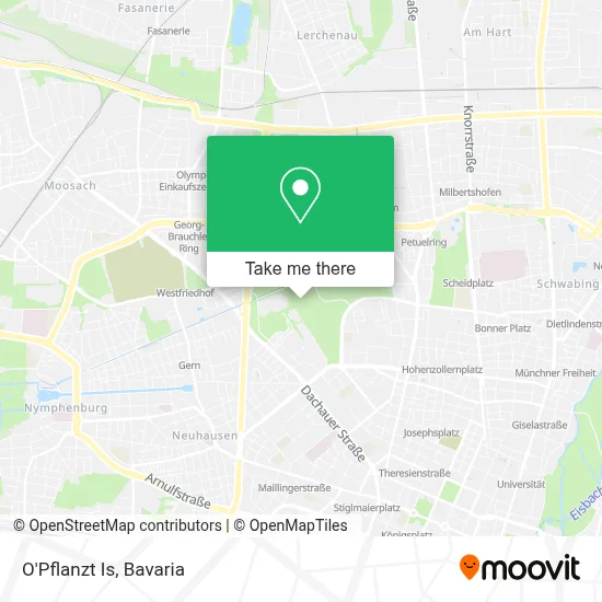 O'Pflanzt Is map