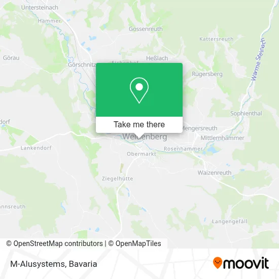 M-Alusystems map