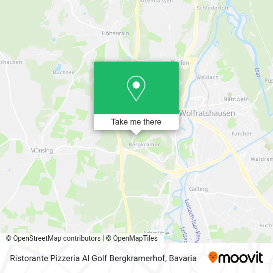 Ristorante Pizzeria Al Golf Bergkramerhof map