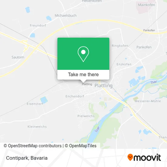 Contipark map
