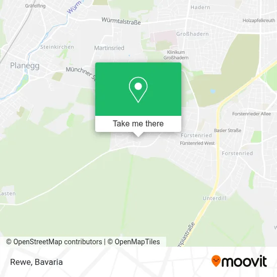 Rewe map