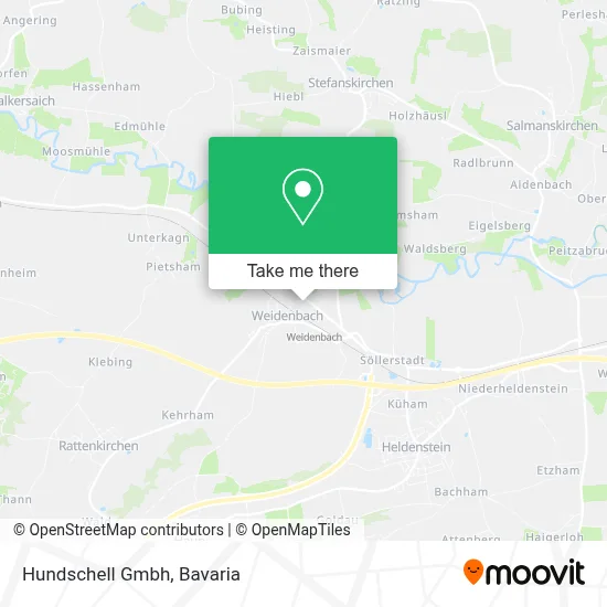 Hundschell Gmbh map