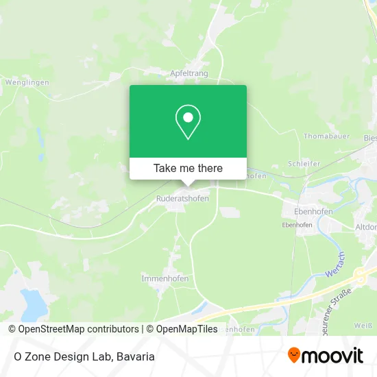 O Zone Design Lab map