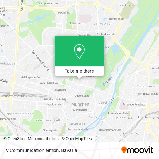 V.Communication Gmbh map