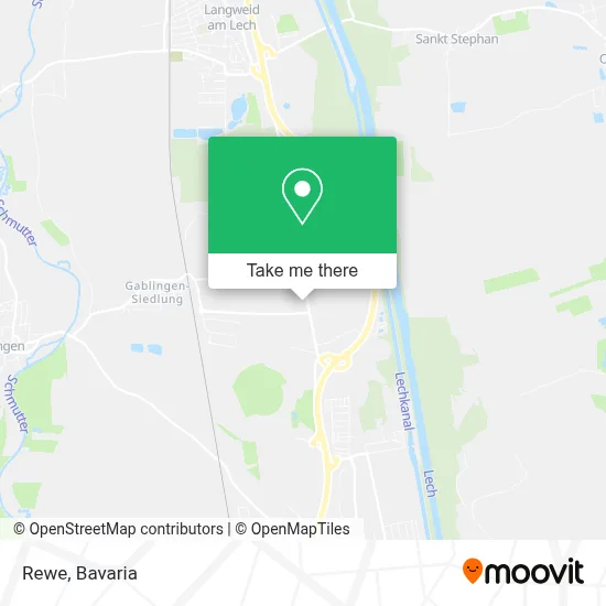 Rewe map